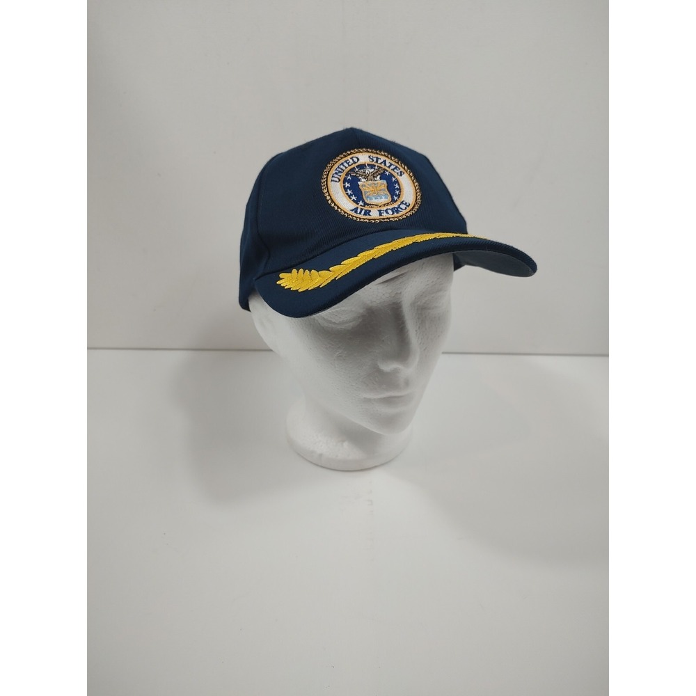United States Air Force Black Baseball Cap USA Hat